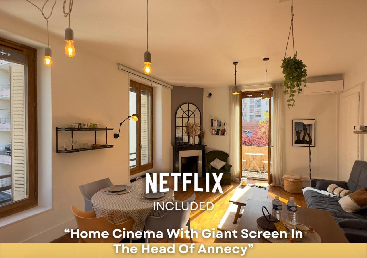 Duplex Loft - Central & Home Cinema Annecy Luaran gambar