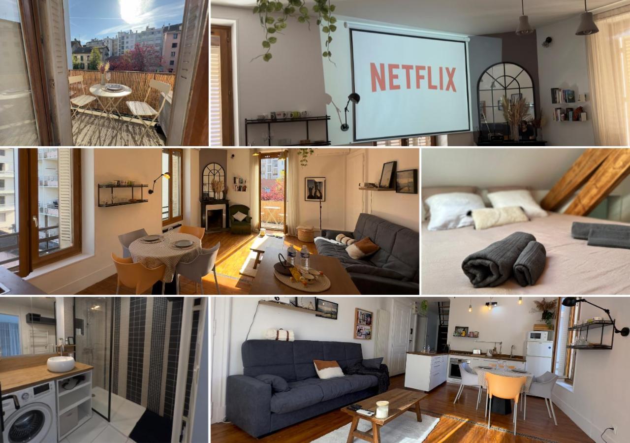 Duplex Loft - Central & Home Cinema Annecy Luaran gambar